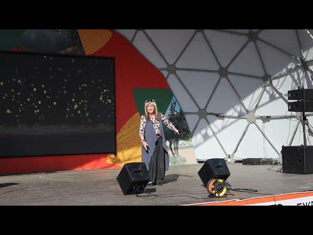 Екатерина Семёнова на концерте на площади Ленина в Кстово (в рамках фестиваля КСТОКИНО) 26.05.2024