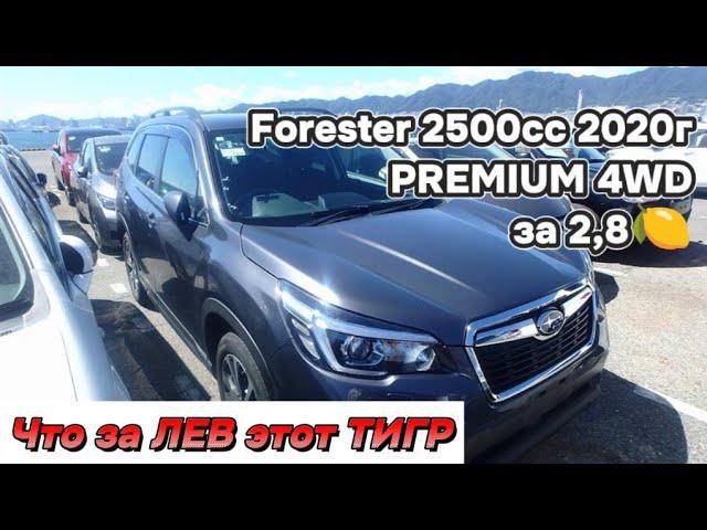 Заказ авто SUBARU Forester 2500сс 4,5 балла 2020г PREMIUM AWD 4WD за 2,8