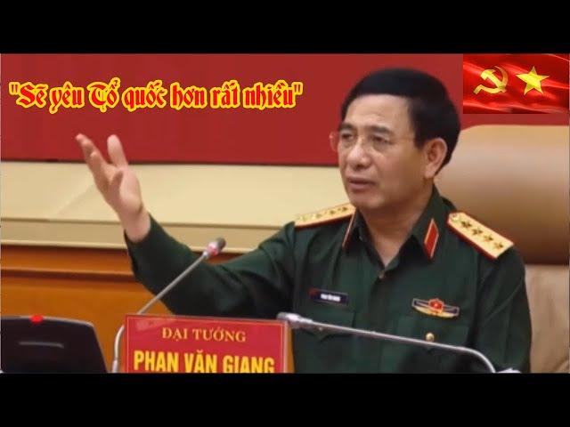 Đại tướng PHAN VĂN GIANG: "Những ai đến Trường Sa về sẽ yêu Tổ quốc hơn rất nhiều"!