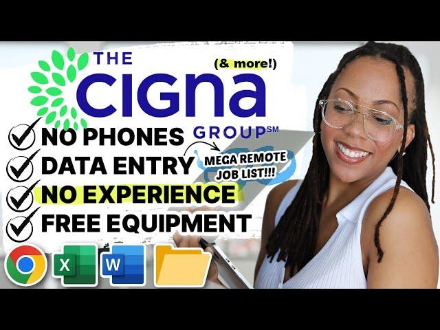 Cigna is Hiring!  | Get Paid $ 30/hr | Work From Home Jobs No Phones, No Experience, Data Entry