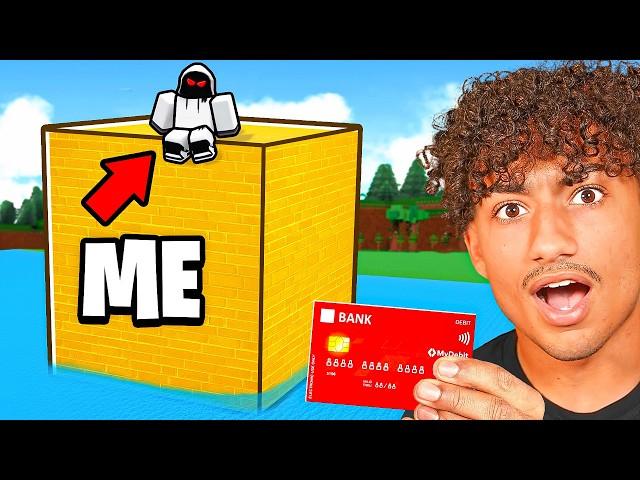 Spending $8,524,742 To Build The LARGEST CUBE In Roblox Build A Boat