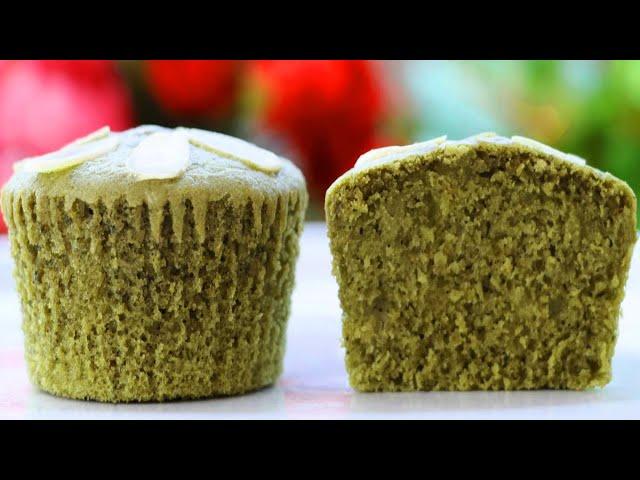 Matcha Green Tea Muffins Recipe 抹茶馬芬 (抹茶鬆餅)