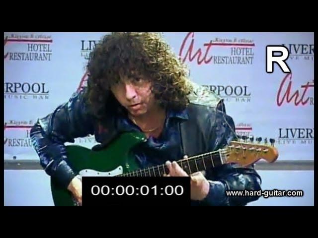 Fastest guitarist in the world: 27 notes per second on guitar (Sergiy Putyatov) Guinness Record 2012