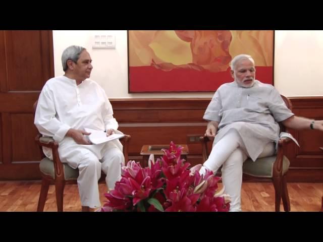 Odisha CM Naveen Patnaik calls on PM