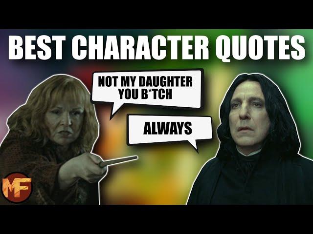 The Best Quote From 48 Harry Potter Characters (From Books & Movies)