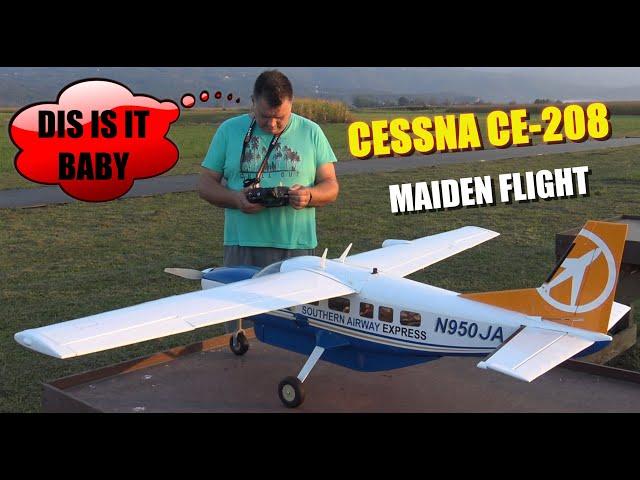 NEXA CESSNA CE-208 Airliner Express 1700mm 4S RC plane ARF Maiden flight