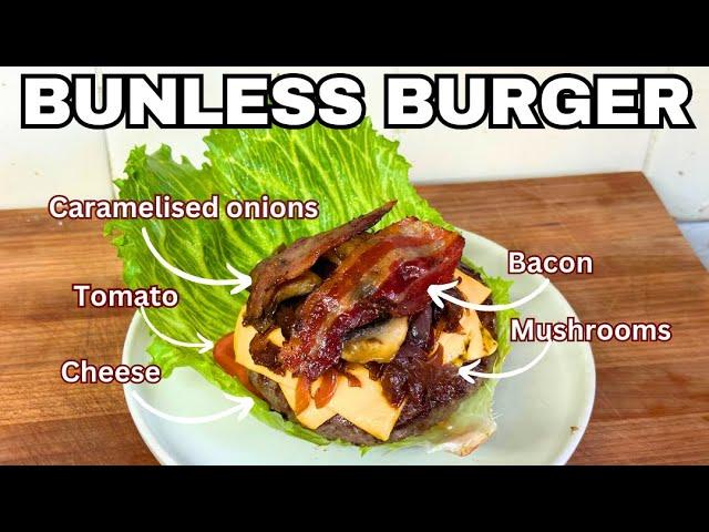 The Ultimate Bunless Burger Recipe: Low-Carb and Delicious