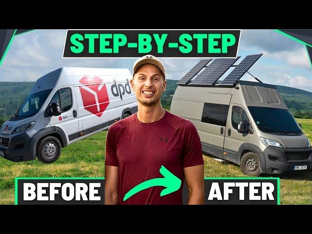 Full Van Conversion Explained Start to Finish / Sophisticated DIY