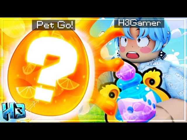 Mình Dùng JELLY GOD POTION?? Phá Đảo TRỨNG THẠCH Trong PETS GO! | Roblox