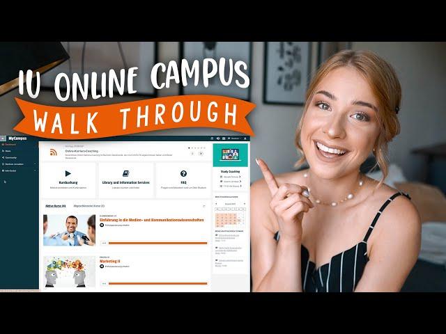 ONLINE CAMPUS TOUR - IU Internationale Hochschule (MyCampus)// JustSayEleanor (Fernuni, Fernstudium)