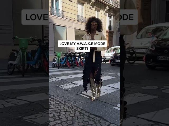 MEETING DOJA CAT AT PARIS FW!! #shorts