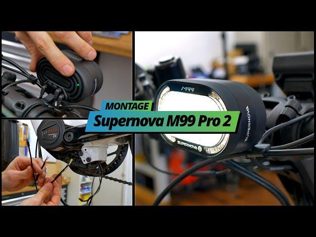 Montage Supernova M99 Pro 2 am Bosch Smart System | Tutorial 