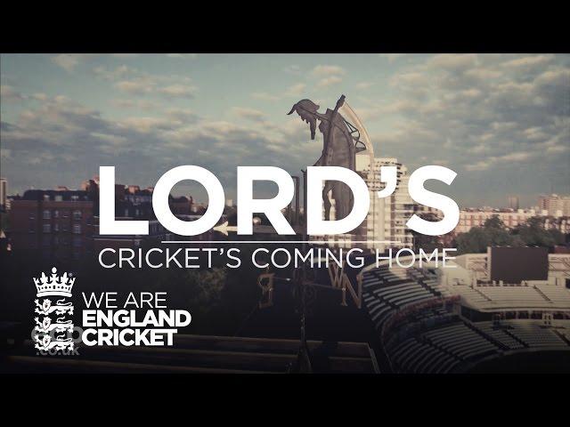 This is Lord's Cricket Ground. The history, the legends.