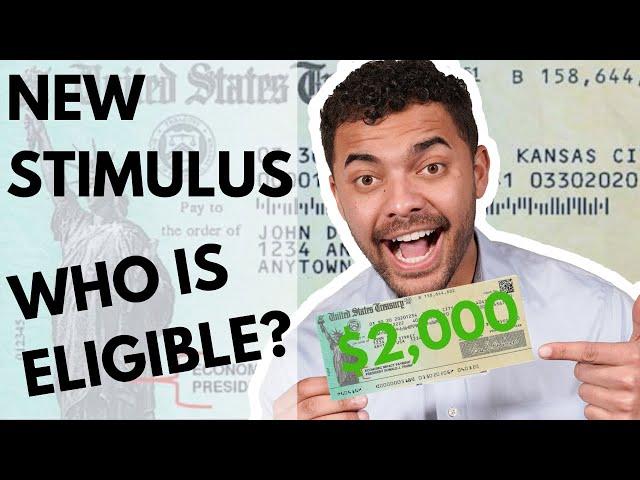 NEW $12,000 Stimulus: ($2,000/month Per Person) Who is eligible? UPDATE