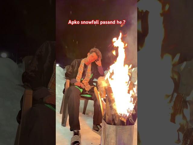 Apko snowfall pasand he ? || Akshay Nagwadiya #reels #explorepage #akshaynagwadiya