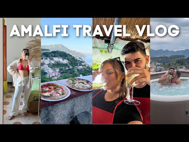 AMALFI ITALY TRAVEL VLOG: hilarious cooking class, yummy food, amazing villa tour & MORE