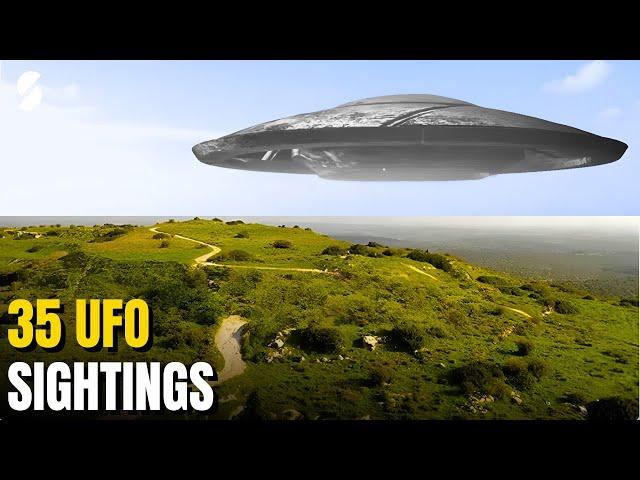 60 Minutes of Indisputable Alien And UFO Sightings Caught On Camera | Shocking Footages Revealed