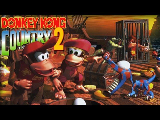 Donkey Kong Country 2: Diddy's Kong Quest - Full Game 102% Walkthrough