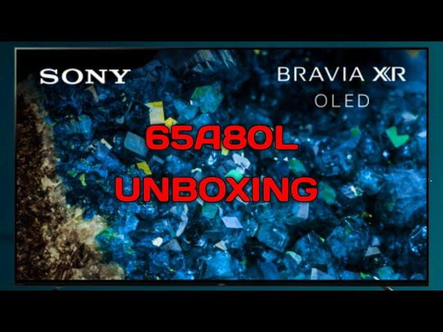 Sony Bravia XR OLED TV 65A80L || Unboxing || Google TV || 2023 Model