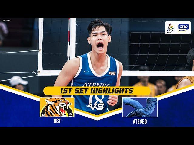 UST vs ATENEO | SET 1 GAME HIGHLIGHTS | UAAP SEASON 87 MEN’S VOLLEYBALL | MAR. 9, 2025