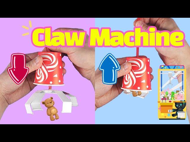 How to make DIY Claw for Homemade Claw Machine Easy Way | Easy Crafting | Funny DIY Toy