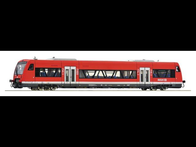 First Impressions:  Roco's BR 650 Diesel Railcar #78181 #märklin #modeltrains #roco #br650