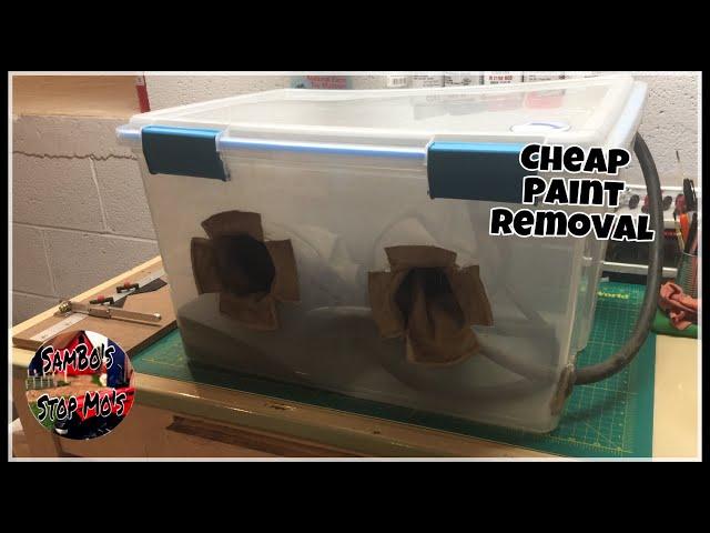 DIY Sandblaster Cabinet