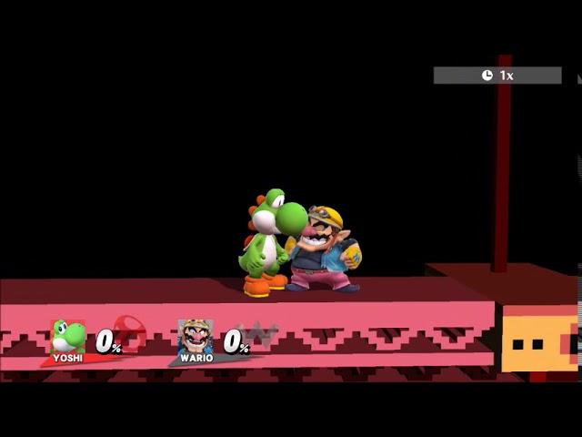 Yoshi Down B Shield Break Demo | Super Smash Bros. for Wii U