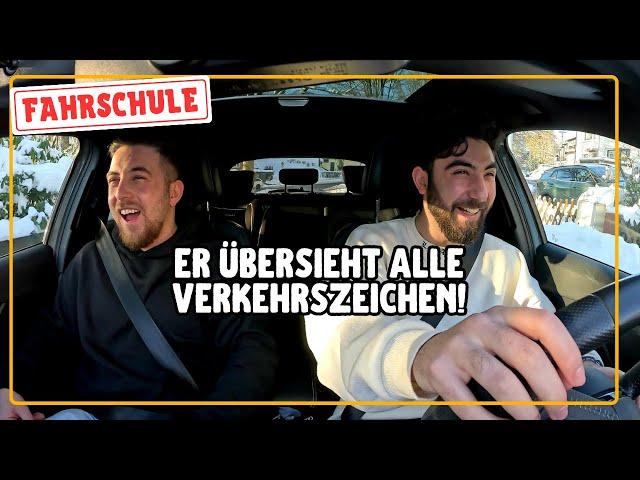 Fahrprüfung: Schwierige Situationen mit Abbas!