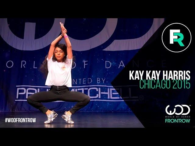 Kaelynn "KK" Harris | FRONTROW | World of Dance Chicago 2015 | #WODCHI15