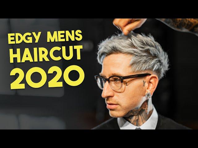 Cool Edgy Mens Haircut 2020 | Embracing Something Different!