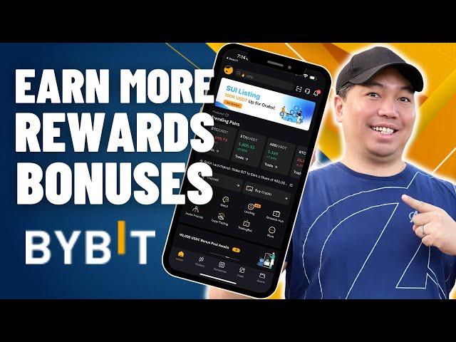 Earn More Rewards Bonuses Sa BYBIT Crypto Trading And Investing !! (Bybit Tutorial 2023)