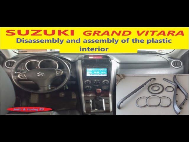 How to Remove the Interior Car Trim Pieces of Suzuki Grand Vitara