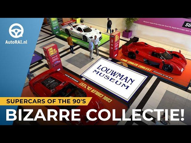 BIZARRE COLLECTIE: Supercars of the 90's in Louwman Museum - WALKAROUND - AutoRAI TV