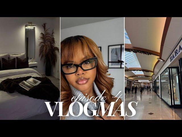 VLOGMAS 04: Being Basic is BORING, Bedroom Decor, New Teeth, Winter Reset, etc. | NaturallySunny