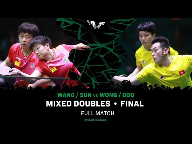 FULL MATCH | Wang/Sun vs Wong/Doo | XD F | #SaudiSmash 2024