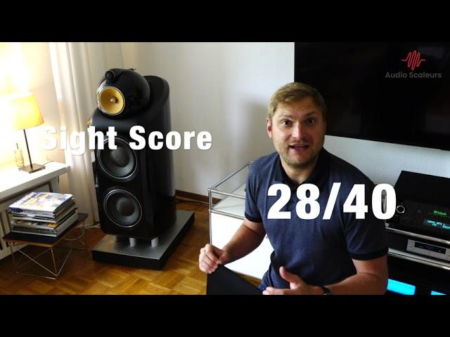 B&W 800 Diamond AudioScore Review