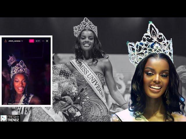 Miss Universe Nigeria Chidimma Celebrates Her Win & Blocking Noises "She Knew She Was Going to Win"