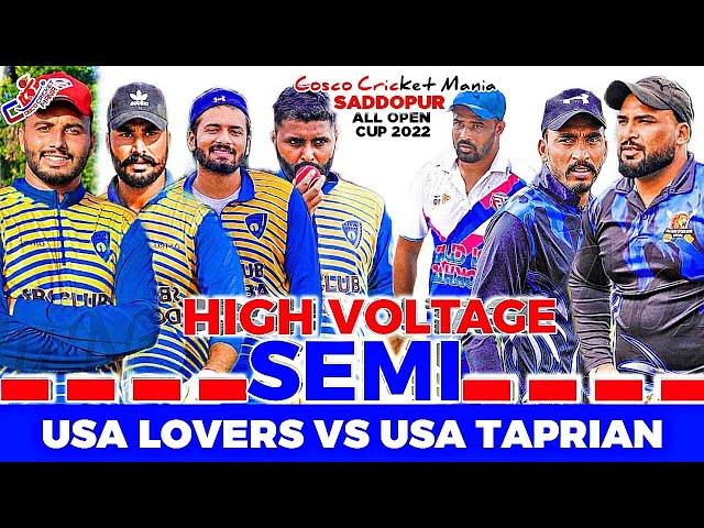 Usa Lovers(Talwinder Sosan & Harman) Vs Usa Taprian(Sukhi Kamam & Ravi Noorpur) Cosco Cricket Mania