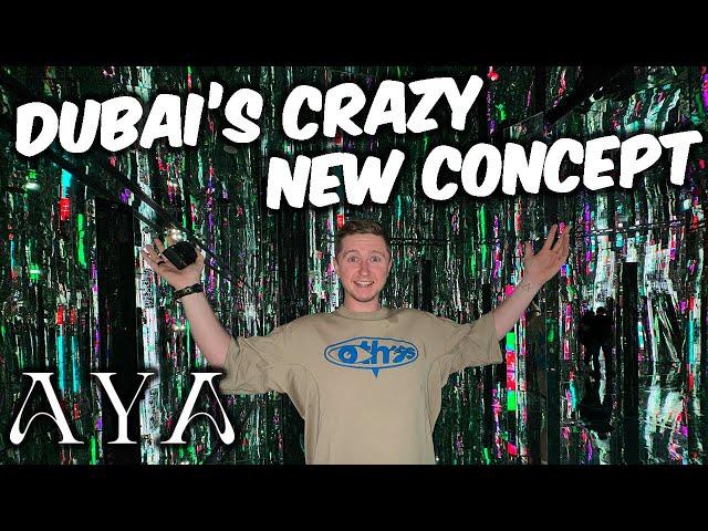 Dubai's most INSANE concept yet! AYA Universe, Full tour! (Wafi Mall)