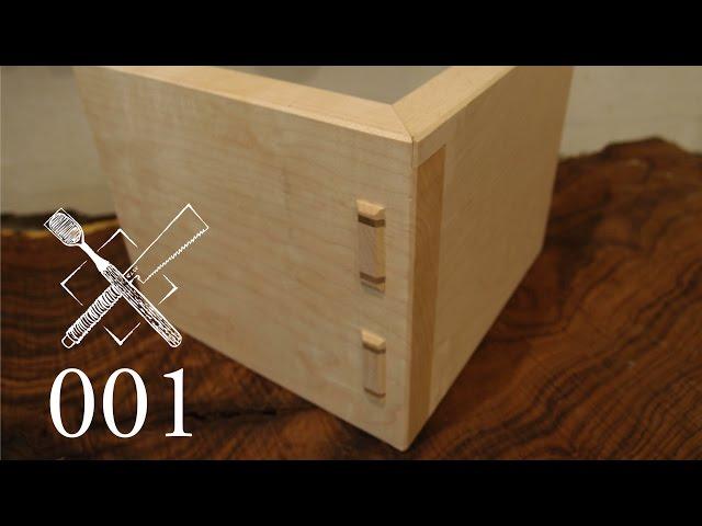 Joint Venture Ep.1: Wedged, mitered through tenons (Japanese Joinery)