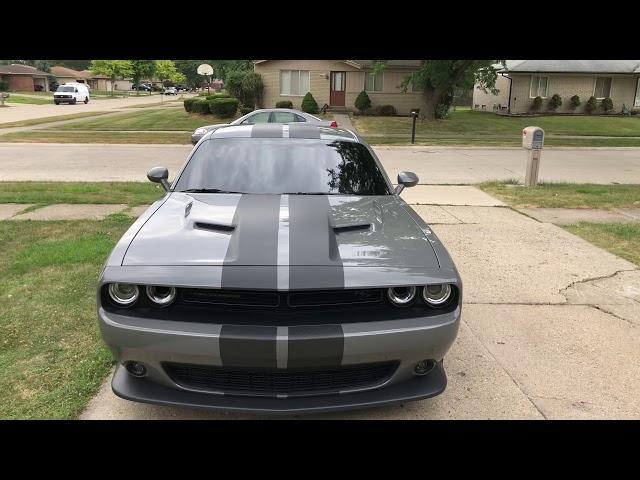 2017 Dodge Challenger r/t start up/revs