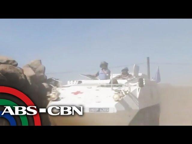 Bandila: Pinoy peacekeepers in stand-off against Syrian rebels