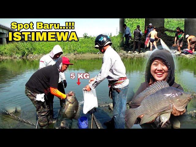 Rejeki Mancing ikan Nila liar dapat banyak langsung di bagikan ke warga china