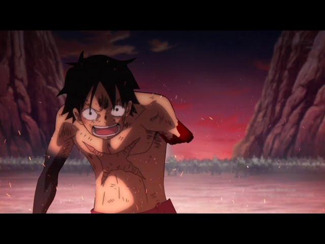 Luffy Lost His Hand VS Mihawk Animation | One Piece 1124 - ワンピース 1124 | ワンピースアニメ | ワンピース最新話