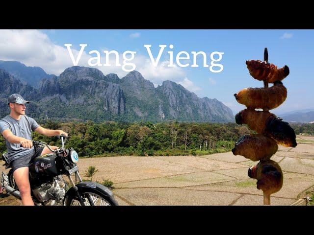 The Blue Lagoons in Vang Vieng, and Exploring Caves! Laos is so beautiful!