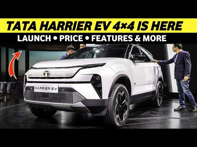 Finally TATA HARRIER EV 2024 LAUNCHING in 4×4  || 2024 Tata Harrier Ev launch date and price