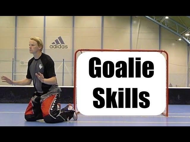 Floorball Goalie Skills