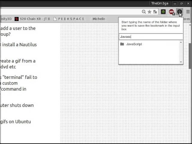 QuickBookmarkToFolder