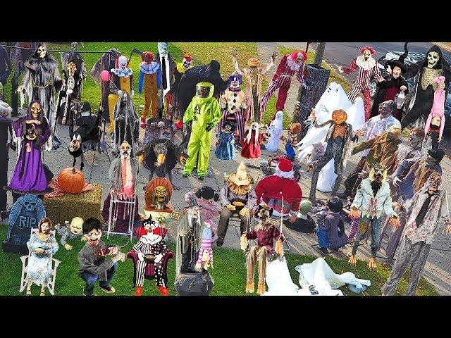  Huge 82 Halloween Animatronic Collection  DavidsTV